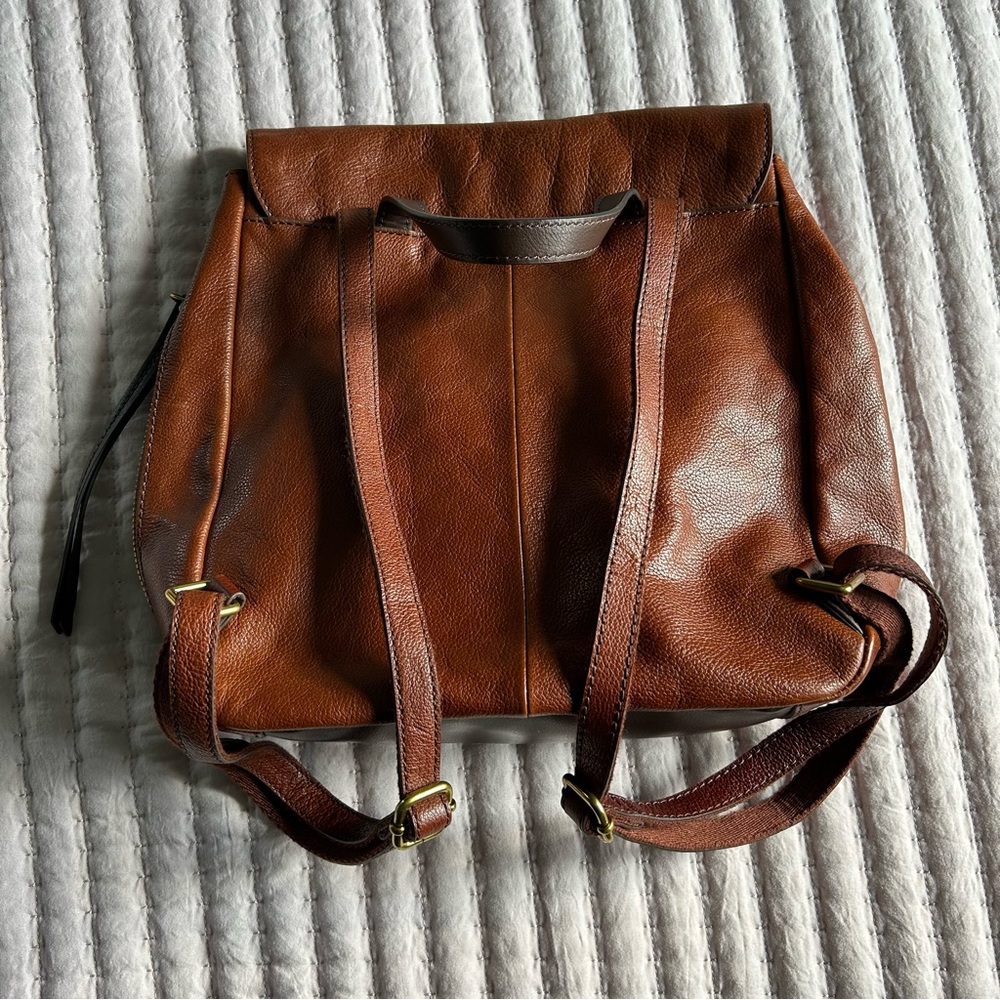 Fossil Leather Backpack - image 3